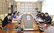 省教育纪工委书记杜志刚一行来校调研