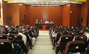 学校举行2014年度领导班子及领导干部考核测评会