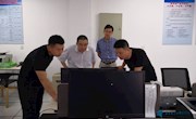 校领导监督指导学校2019年高考招生录取工作